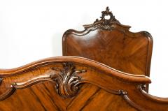 Exceptionally Hand Carved Matching Pair Single Bed - 1131397