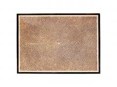 Exotic Ivory Shagreen and Macassar Ebony Box with Bone Inlay - 4190930