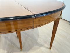 Expandable Biedermeier Dining Room Table Cherry Wood France circa 1900 - 3287958