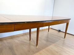 Expandable Biedermeier Dining Room Table Cherry Wood France circa 1900 - 3287961