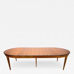 Expandable Biedermeier Dining Room Table Cherry Wood France circa 1900 - 3291989