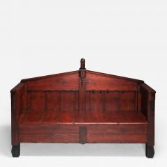 Expressionist Amsterdam School Bench 1920s - 2425021