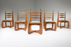 Expressionist Modern Oak Dining Room Set 1930s - 1911799