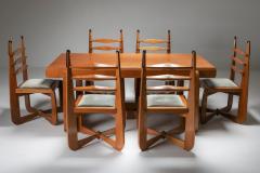 Expressionist Modern Oak Dining Room Set 1930s - 1911802