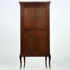 Exquisite French Louis XV Ormolu Mounted Kingwood Vitrine Cabinet c 1880 - 700704