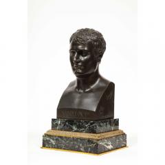 Exquisite French Patinated Bronze Bust of Emperor Napoleon I after Canova - 1174278