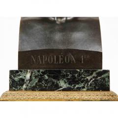 Exquisite French Patinated Bronze Bust of Emperor Napoleon I after Canova - 1174279