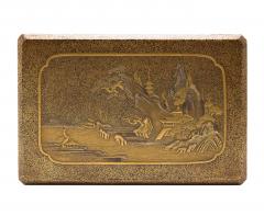 Exquisite Japanese Lacquer Maki e Hand Box Kobako Edo Period - 3659570