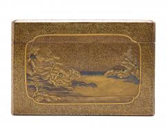 Exquisite Japanese Lacquer Maki e Hand Box Kobako Edo Period - 3659572
