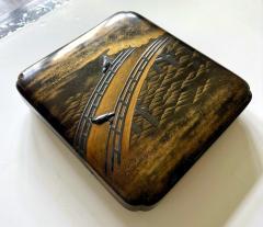Exquisite Japanese Lacquer Maki e Suzuribako by Koma Kyuhaku Edo Period - 4289469