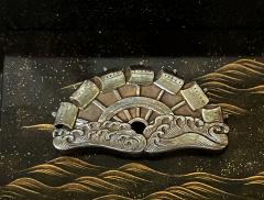 Exquisite Japanese Lacquer Maki e Suzuribako by Koma Kyuhaku Edo Period - 4289477