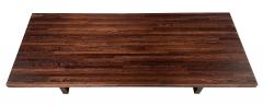 Exquisite Modern Solid Wenge Wood Low Coffee Table - 3247943