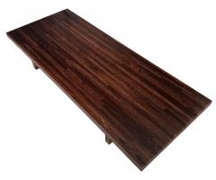 Exquisite Modern Solid Wenge Wood Low Coffee Table - 3247946