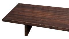 Exquisite Modern Solid Wenge Wood Low Coffee Table - 3247949