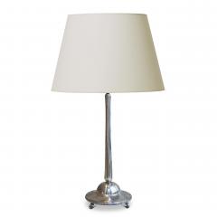 Exquisite Monumental Arts and Crafts Table Lamp in Silver by K Anderson - 680117