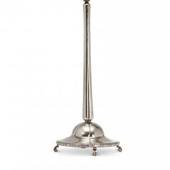 Exquisite Monumental Arts and Crafts Table Lamp in Silver by K Anderson - 680119