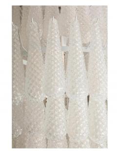 Exquisite Murano Honeycomb Glass Chandelier 72 H x 57 Dia Made to Order - 4333435