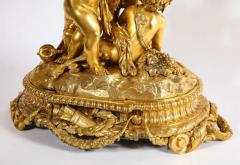 Exquisite Napoleon III French Ormolu Figural Basket Centerpiece Circa 1880 - 2685415