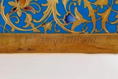 Exquisite Neo Grec Ormolu Champleve Enamel Jardiniere by Barbedienne S vin - 4311578