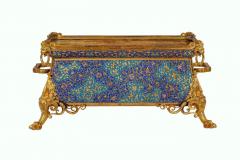 Exquisite Neo Grec Ormolu Champleve Enamel Jardiniere by Barbedienne S vin - 4311581