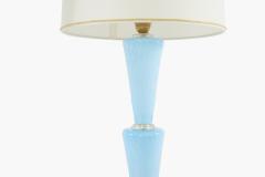 Exquisite Pair Venetian Glass Gold Flecks Table Lamps - 2479474