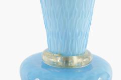Exquisite Pair Venetian Glass Gold Flecks Table Lamps - 2479479