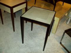 Exquisite Pair of Handcrafted Shagreen End Tables - 344306