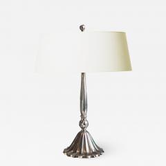 Exquisite Swedish Silvered Desk Lamp in the Form of a Tassel - 1552699