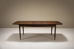 Extendable Boat Shaped Dining Table in Palissander Wood Denmark 1960s - 3467865