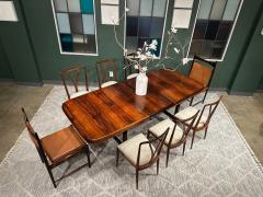 Extendable Dining Table in Rosewood Loher 1960s Lot 730A - 4309216