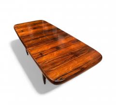 Extendable Dining Table in Rosewood Loher 1960s Lot 730A - 4309222