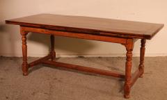 Extendable Table With Turned Legs 19th Century France - 2489786