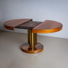 Extendable Table in the style of Luciano Frigerio Italy - 4428860