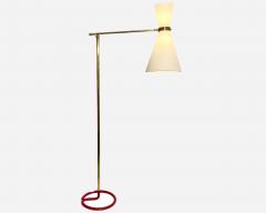 Extendable and articulated floor lamp by Maison Stablet France circa 1940 1950 - 3698368