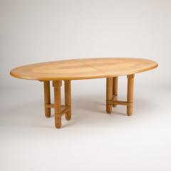 Extendable dining room table in solid oak with two additional leaves - 1661003