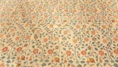 Extra Large Antique Indian Botanic Handmade Wool Agra - 2452747