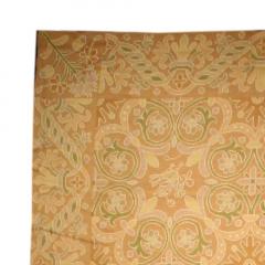 Extra Large Antique Portuguese Botanic Needlework Carpet - 2455845