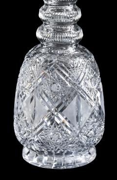 Extra Large Bohemian Crystal Persian Style Decanter - 3044146