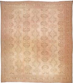 Extra Large Fine Antique Turkish Oushak Handmade Wool Rug - 2450520