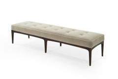 Extra Long MCM Bench in Natural Mohair 1950s - 1004006