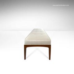 Extra Long Paul McCobb Style Bench in Linen - 140294