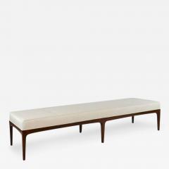 Extra Long Paul McCobb Style Bench in Linen - 140720