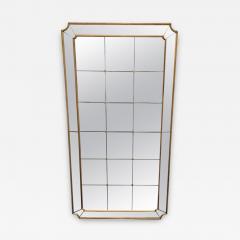 Extra large Italian 1940s gilt wood mirror - 3733834