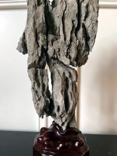 Extraordinary Chinese Scholar Rock Ying Stone on Stand - 1957510