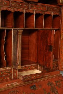 Extraordinary George III Lacquered Secretary - 775699