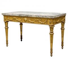 Extraordinary Italian 18th Century Carved Giltwood Console Tables - 4610324