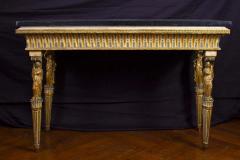 Extraordinary Italian 18th Century Console Table with Mirror 1780 - 1764688