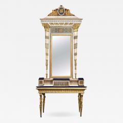 Extraordinary Italian 18th Century Console Table with Mirror 1780 - 1765849