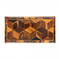 Extraordinary Specimen Wood Tea Caddy English Circa 1810  - 2181881