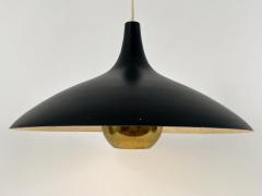 Extremely Rare Elegant Mid Century Modern Pendant Lamp or Hanging Light 1960s - 4712789